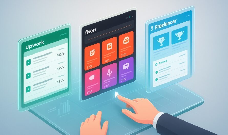 Freelance Job Platforms Compared: Upwork vs Fiverr vs Freelancer (2026 Review)